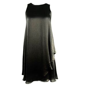 WISHLIST SLEEVELESS‎ SCOOP TIE BACK ASYMMETRICAL FLOW DRESS